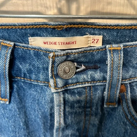 Levi's wedgie straight jeans - Picture 5 of 6